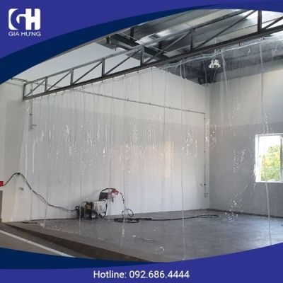 Rèm Bạt Kéo Nhựa PVC Rèm Bạt Kéo Nhựa PVC