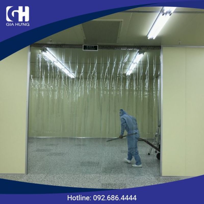 Rèm Nhựa Chống Tĩnh Điện