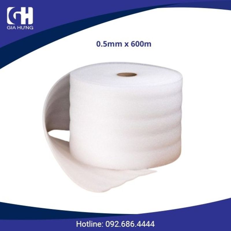 Cuộn xốp pe foam 0.5mm x 600m